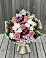 Букет цветов из: Альстромерии, Гвоздики, Розы и Хризантемы в Щиграх