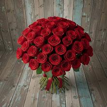 Букет 55 Красных роз Фридом #REPLACE_PRED# Щиграх