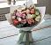 Букет цветов из: Розы, Лизиантусы и Гвоздики в Щиграх