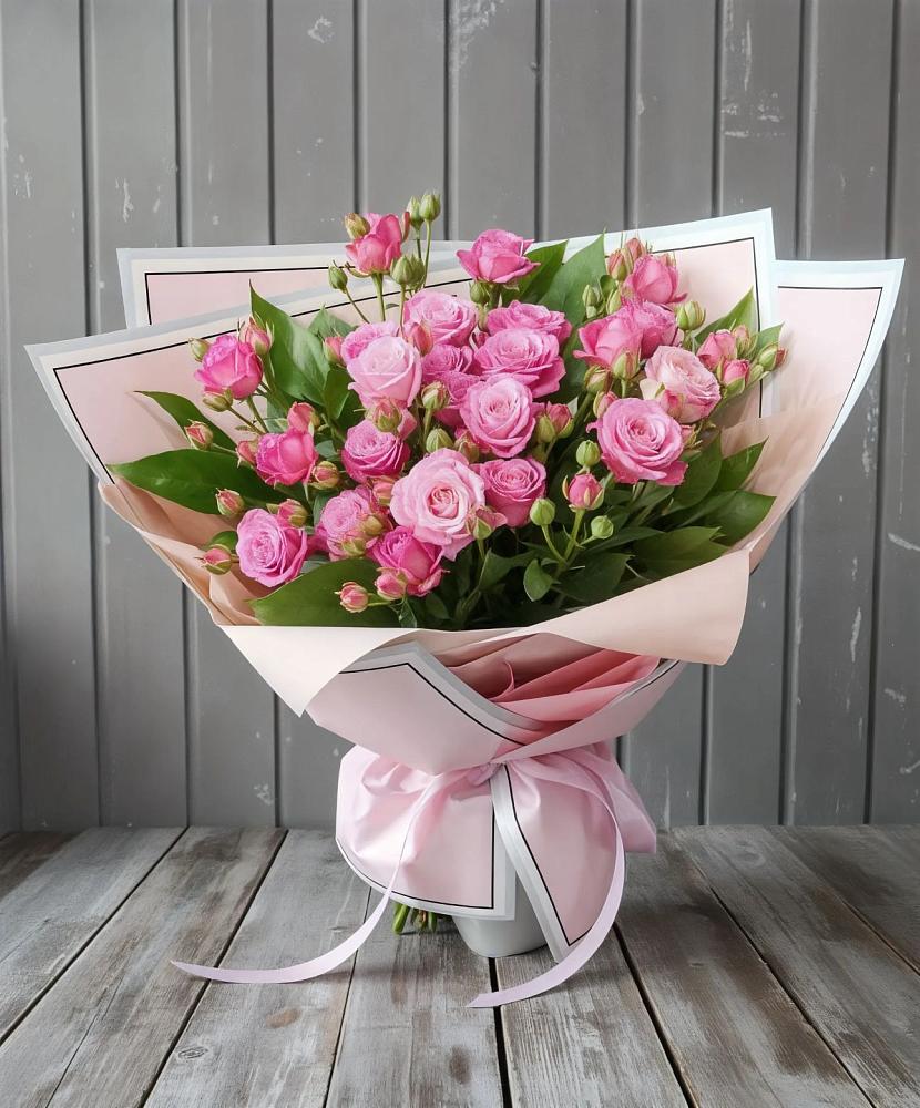 Букет Розовый кустик в Щиграх