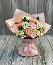 Букет цветов из:  Гвоздики, Розы и Хризантемы #REPLACE_PRED# Щиграх