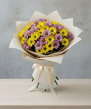 Букет цветов из:  Хризантемы #REPLACE_PRED# Щиграх
