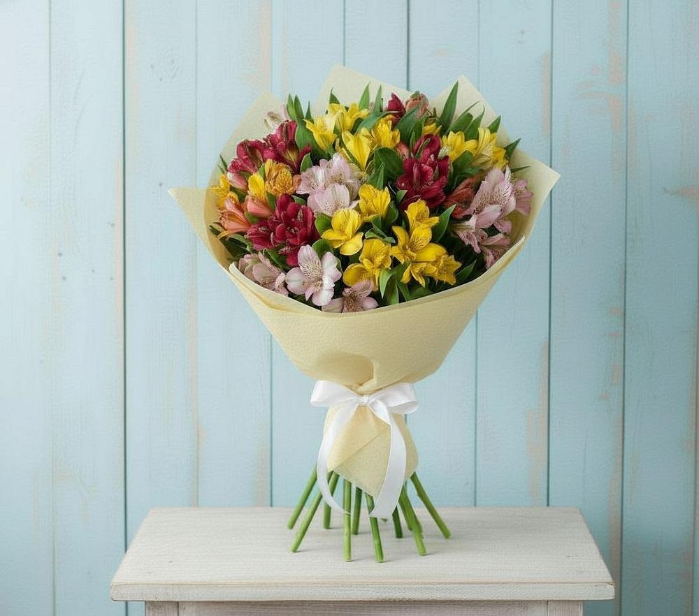 Букет цветов из: Альстромерии в Щиграх