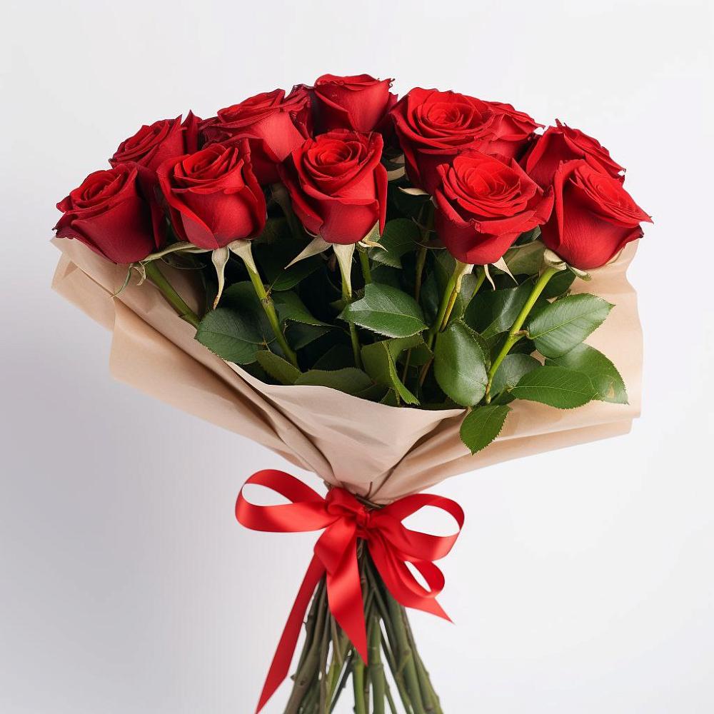 Букет 11 Красных роз Эдлесс Лав в Щиграх